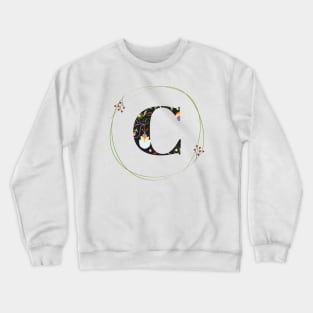 C Initial Crewneck Sweatshirt